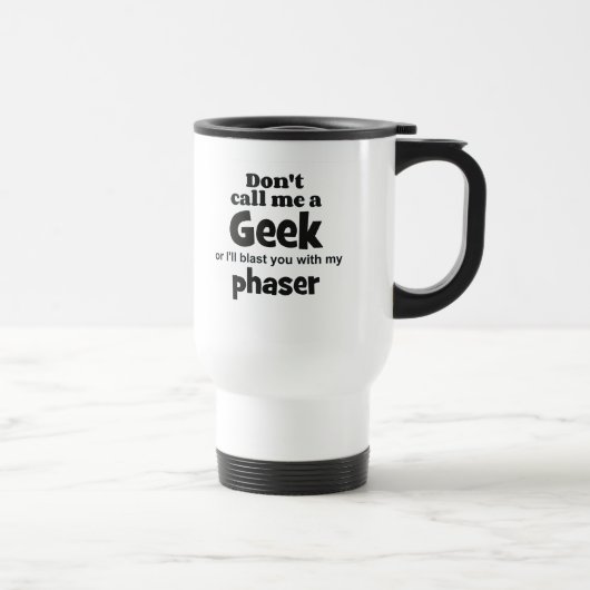 Mug De Voyage Geek phaser bf (Droite)