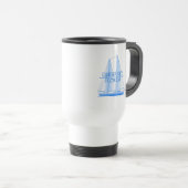 Mug De Voyage Géiger Clé Côtier Nautique Voilier (Devant droit)
