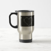 Mug De Voyage Gel d'ADN du coeur I (Gauche)