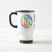 Mug De Voyage Générateur de code QR et votre logo commercial (Gauche)