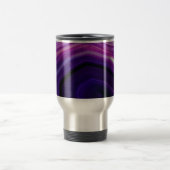 Mug De Voyage Géode Violet Tourbillonnant Tombé (Centre)