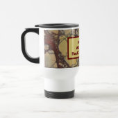 Mug De Voyage Géologue drôle Jaune Rouge Marbré Pierre Rockhound (Gauche)