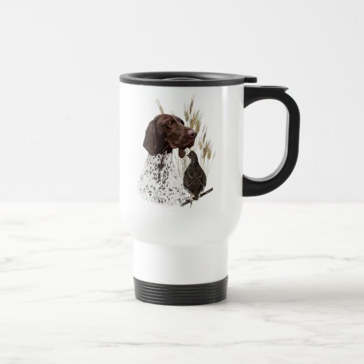 Mug De Voyage German Shorthaired Pointers ( (Droite)
