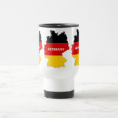 Mug De Voyage germany flag (Centre)