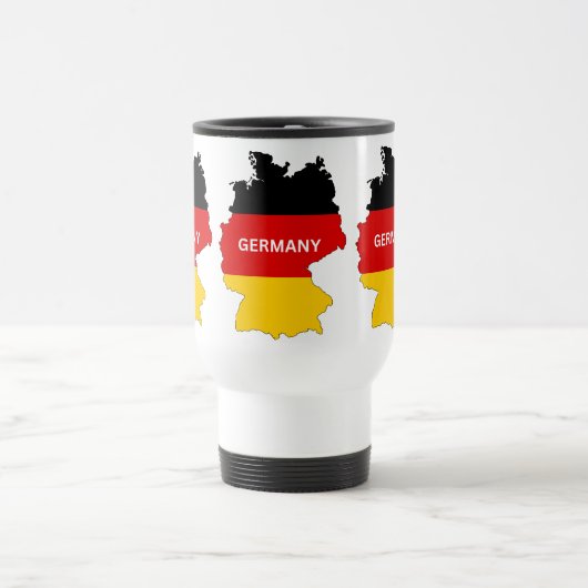 Mug De Voyage germany flag (Centre)