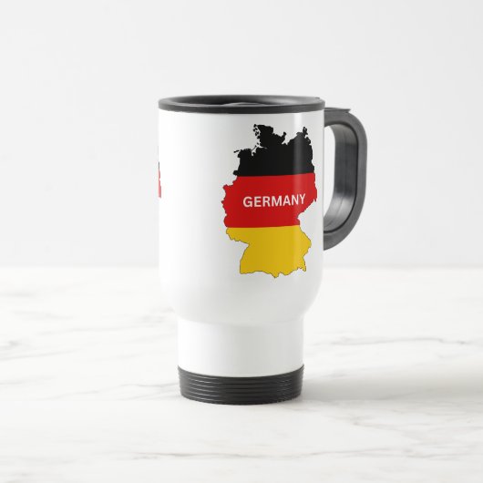 Mug De Voyage germany flag (Devant droit)