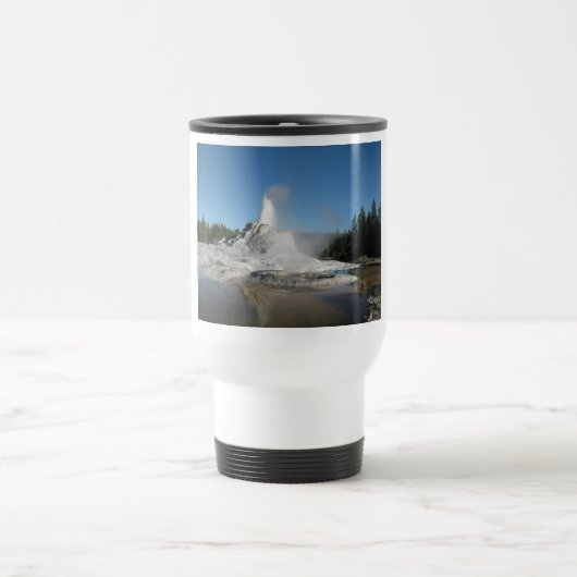 Mug de voyage Geyser de Yellowstone (Centre)