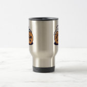 Mug De Voyage Ghouls veut juste s'amuser - mignon Doodle d'Hallo (Centre)