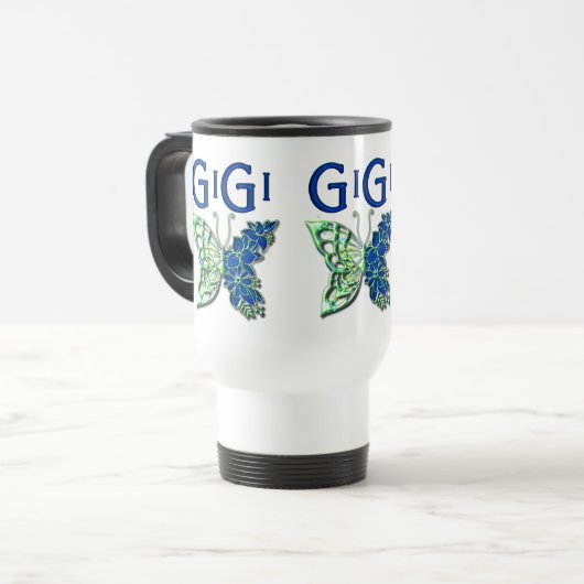 Mug De Voyage GIGI Grand-mère (Devant gauche)