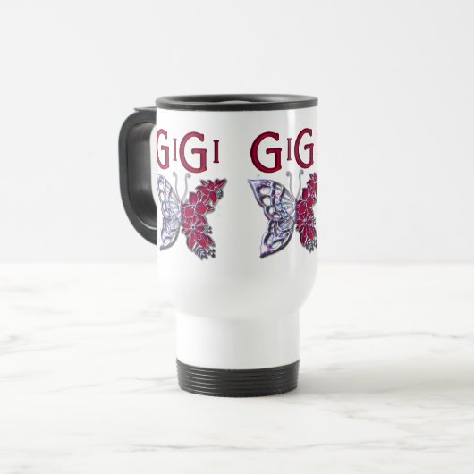 Mug De Voyage GIGI Grand-mère (Devant gauche)