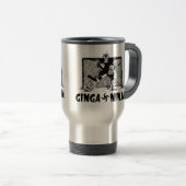 Mug De Voyage Ginga Ninja - gardien de but d'hockey (Devant droit)