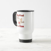 MUG DE VOYAGE GINGERPREAD WISHES AND COCOA KISSES CHRISTMAS (Devant gauche)