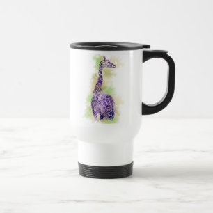 Mug De Voyage Girafe 1 d'aquarelle