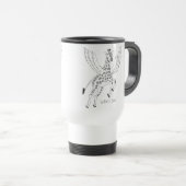 Mug De Voyage Girafe + pégase = Girafsus (Devant droit)