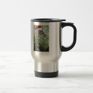 Mug De Voyage Giraffe de Noël