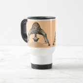 Mug De Voyage Giraffe flexible (Devant gauche)