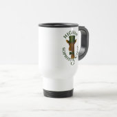 Mug De Voyage Giraffe sophistiquée (Devant droit)