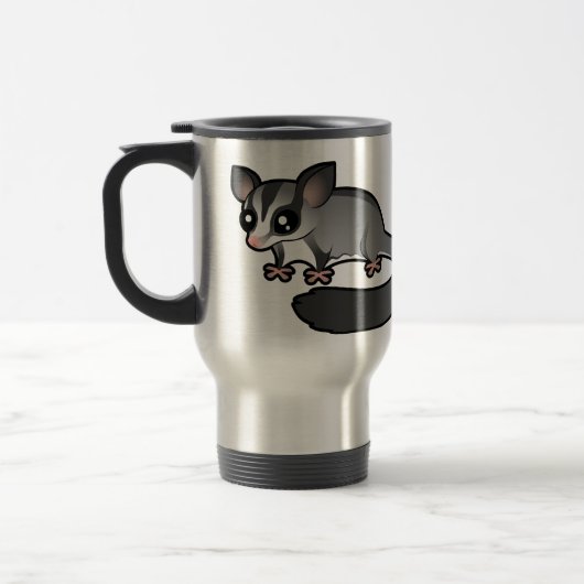 Mug De Voyage Glider sugaré de dessin animé (Gauche)