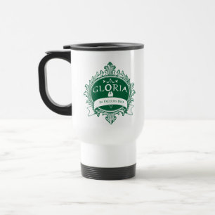 Mug De Voyage Gloire à Dieu au plus haut des cieux Phrase latine