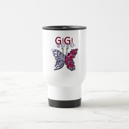 Mug De Voyage Glorieux papillon GIGI 2020 (Centre)