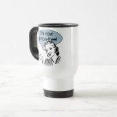 Mug De Voyage Glutton de régime humoristique gratuit (Devant gauche)