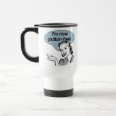 Mug De Voyage Glutton de régime humoristique gratuit (Gauche)