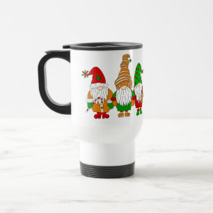 Mug De Voyage Gnomes de Noël festifs mignons