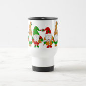 Mug De Voyage Gnomes de Noël festifs mignons (Centre)
