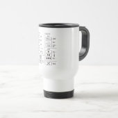 Mug De Voyage Gobelet de voyage avec symbole de lavage (Devant droit)