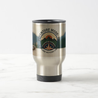 Mug De Voyage Gobelet de voyage aventure – Montagne en acier ino
