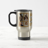 Mug De Voyage Gold Script tendance Meilleur papa Jamais Fête des (Gauche)