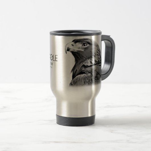 Mug De Voyage Golden Eagle (Devant droit)