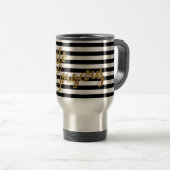 Mug De Voyage Golden Hello Superbes bandes (Devant droit)