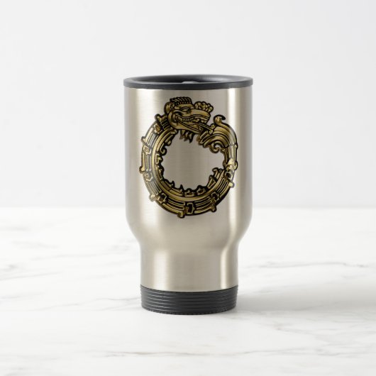 Mug De Voyage Golden Quetzalcoatl (Centre)