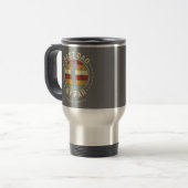 Mug De Voyage Golf Best Papa par Par (Devant gauche)