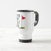 Mug De Voyage Golf café quotidien (Devant droit)
