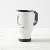 Mug De Voyage GOLF - C'est la flèche (Devant droit)