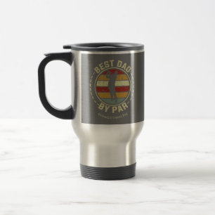 Mug De Voyage Golf Meilleur Papa par Par