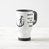 Mug De Voyage Golf personnalisé sur mesure trou en 1 (Devant droit)