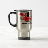Mug De Voyage Gone Squatchin, noir bigfoot (Gauche)