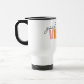 Mug De Voyage Good Vibes seulement Rainbow Heart (Gauche)