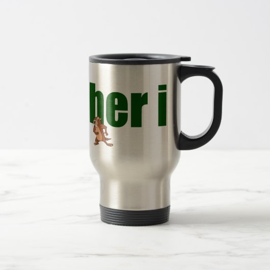 Mug De Voyage Gopher il (Droit)