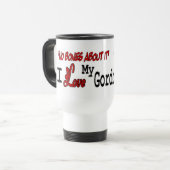 Mug De Voyage Gordon Setter (Devant gauche)