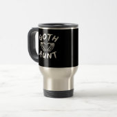 Mug De Voyage Goth Tante Funny Emo Tante Punk mignonne Squelette (Devant gauche)
