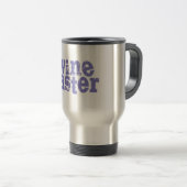 Mug De Voyage Goûteur de vin (Devant droit)