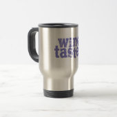 Mug De Voyage Goûteur de vin (Devant gauche)