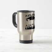Mug De Voyage Graduation de Custom (Devant gauche)