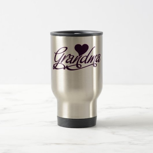 Mug De Voyage Grand-mère pourpre (Centre)