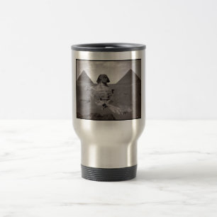Mug De Voyage Grand Sphinx & Nécropole des pyramides de Gizeh Ég