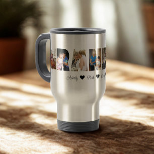 Mug De Voyage Grandma Photo Collage Voyage Mug 7 Photos